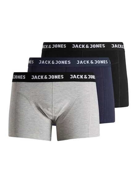 JACANTHONY TRUNKS 3 PACK NOOS Black