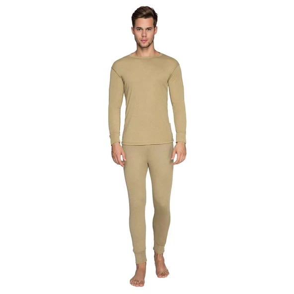 Yetişkin Termal İçlik - Thermoform - Heavy - Unisex - Kum - 2