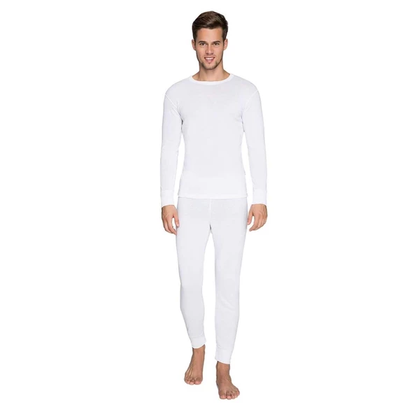 Yetişkin Termal İçlik - Thermoform - Heavy - Unisex - Beyaz - 3