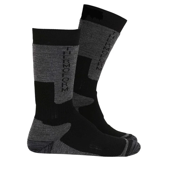 Termal Çorap - Outdoor - Thermoform - Siyah - Resim 6