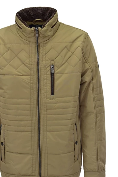 Erkek Yaka Kürklü Spor Mont M3300 BGL-ST04009 - 5