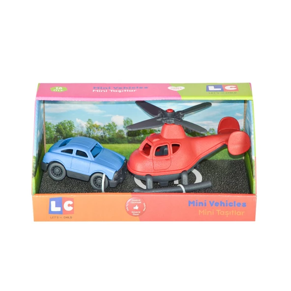 LC-30938 Let's be Child - Minik Taşıtlar Araba-Helikopter