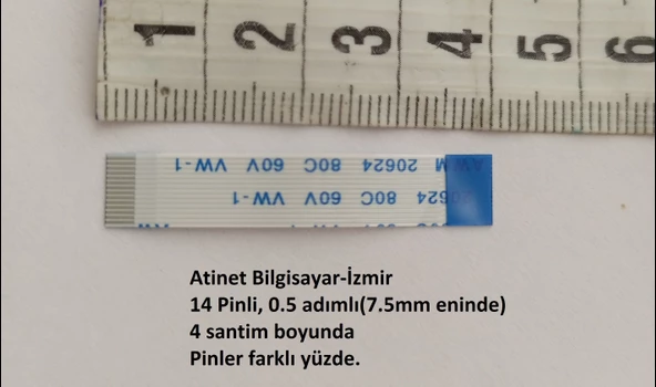 Logitech G502 Hero makro tuşları flex kablosu 14-0.5-4B - 2