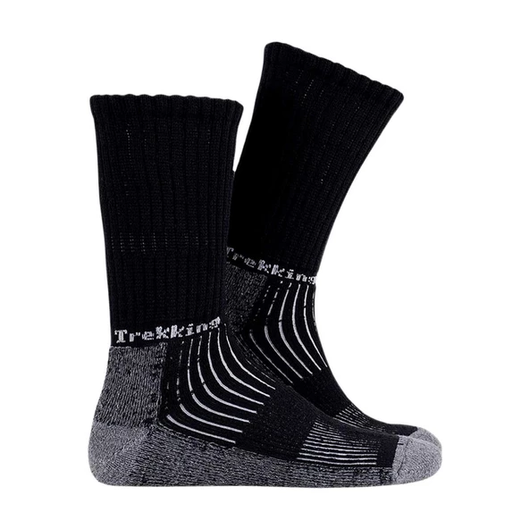 Termal Çorap - Trekking - Thermoform - Siyah - Resim 6