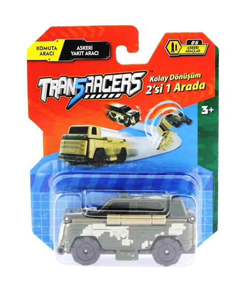 Transracers Dönüşen Araçlar Askeri Araçlar Komuta Aracı / Yakıt Aracı