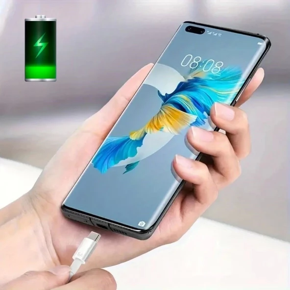 120w Usb Hızlı Type C Uçlu Kablolu Şarj Aleti - 4