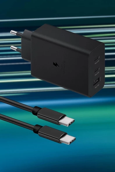 65w Hızlı Şarj Edebilen Type C Uçlu Şarj Aleti - 6