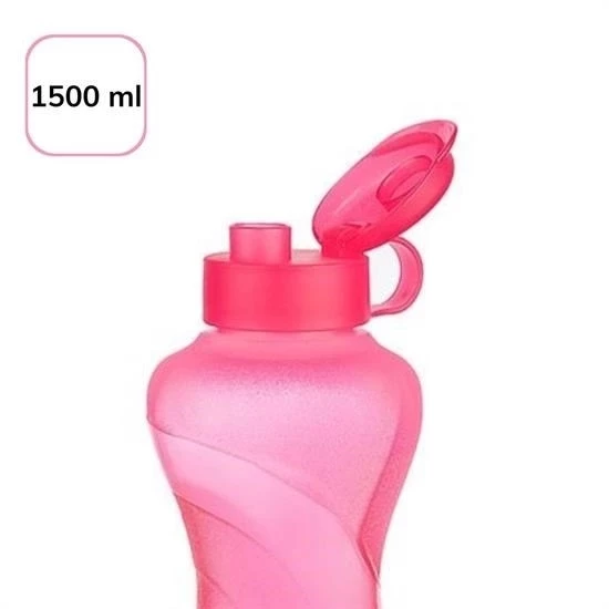 1500ml Kapasiteli Sporcu Tipi Suluk Pratik El Matarası - 8