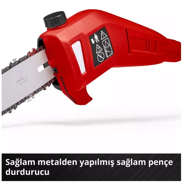 Einhell GC LC 18/20 Li T Akü Hariç Akülü Yüksek Dal Budama Testeresi - 9