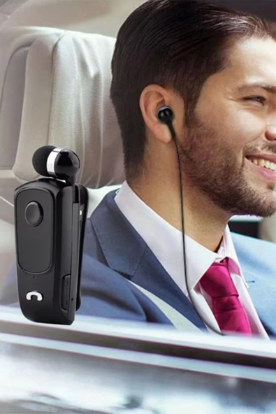 Telefon Bağlantılı Makaralı Kulaklıklı Bluetooth Kulaklık - 6