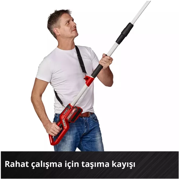 Einhell GC LC 18/20 Li T Akü Hariç Akülü Yüksek Dal Budama Testeresi - 8