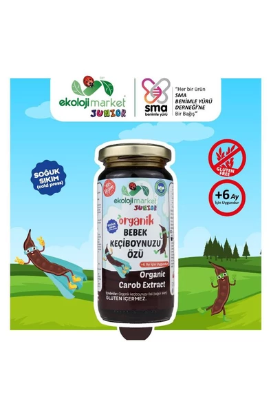 Ekoloji Market Organik Bebek Keçiboynuzu Özü Glutensiz Soğuk Pres 290 gr (gluten Free) - 2