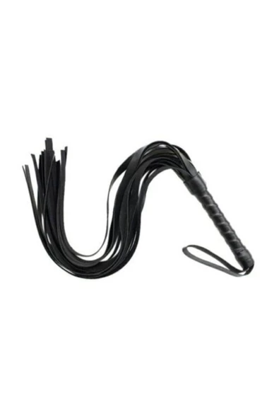 Aria's Closet Yumuşak Deriden Yapılmış Püsküllü Harness Kırbaç - 2