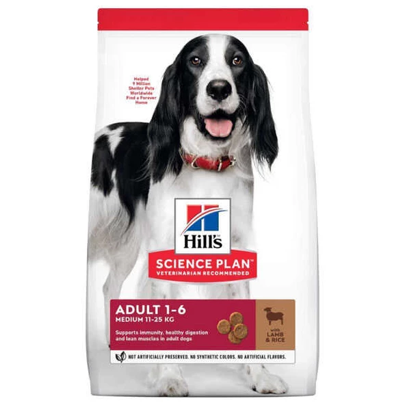 Hills Science Plan Kuzu Etli Köpek Maması 14 KG