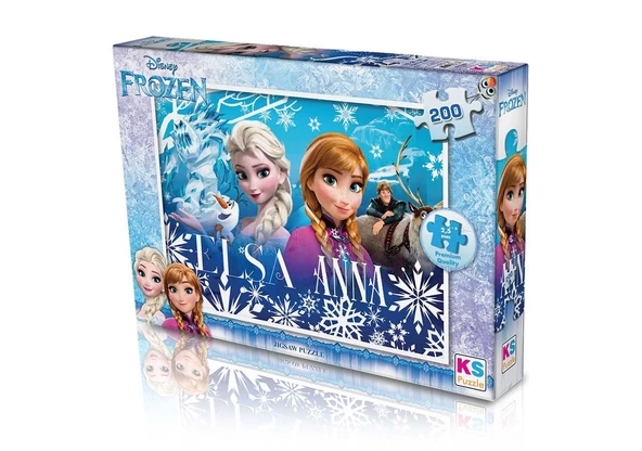 200 Parça Frozen Puzzle