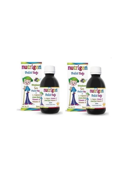 Nutrigen Balık Yağı Şurubu 200 ml 2 Adet - Resim 2