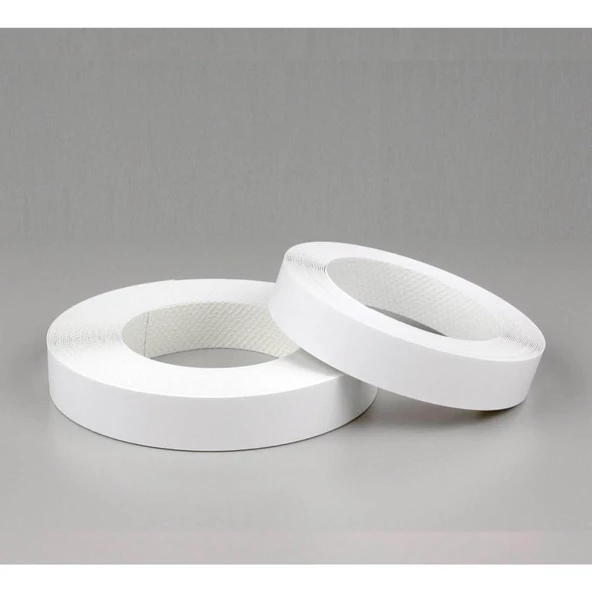 Furndiy Beyaz Melamin Tutkallı Kenar Bandı 20 mm x 10 mt - 2