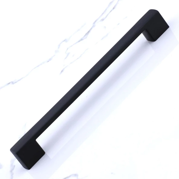 Gölcük 192 mm (SERT PLASTİK) 5 ADET Siyah Mobilya Çekmece Mutfak Dolap Dolabı Kulpu Kulbu Kulpları - 8