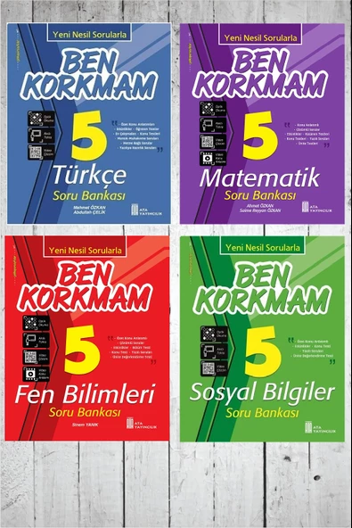 Ata 5.Sınıf Ben Korkmam Seti