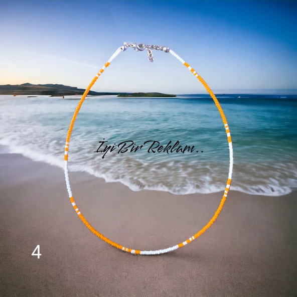 Kum Boncuk Kolye - 3