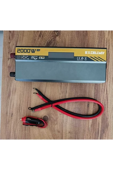 Araç İnvertörü, Saf Sinüs Dalga Gücü, Power Inverter - 3
