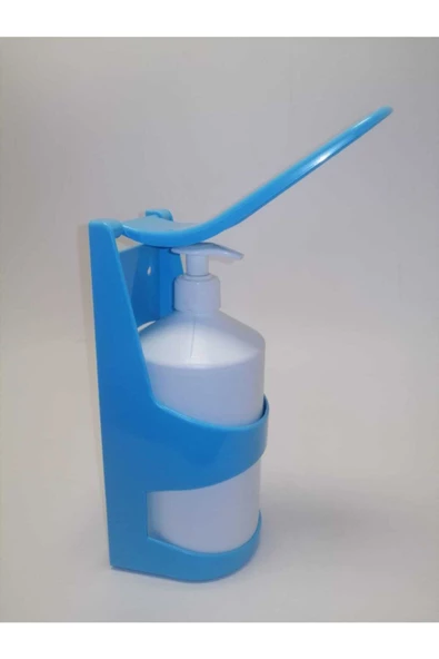 Smax Dirsek Temaslı Pompalı Sabunluk Dezenfektan Duvar Aparatı 1000ml - 2