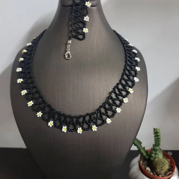 Kum Boncuk Kolye ve Bileklik - 3