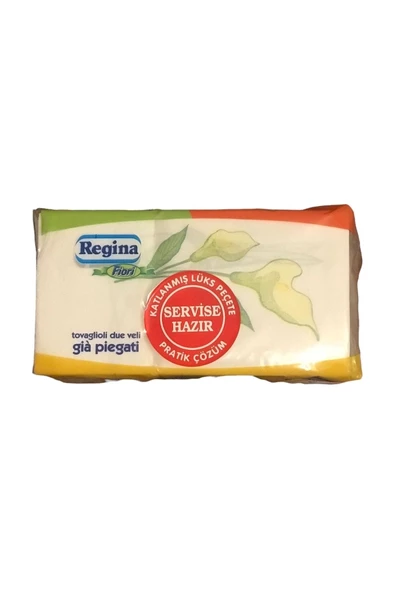 Regina Servis Peçete Katlanmış Lüks Peçete 38x38 Garson Katlama - 2
