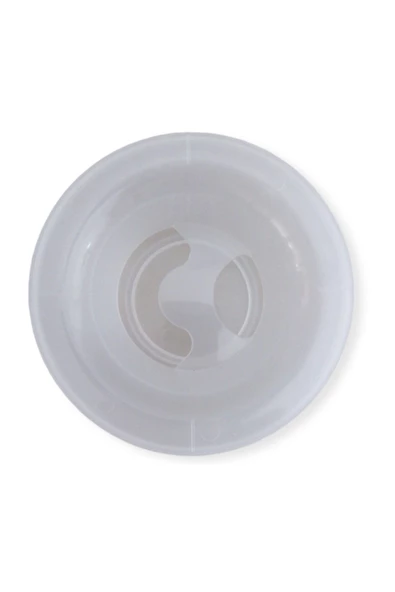 SEMSA Plastik Manikür Tası Şeffaf - 3