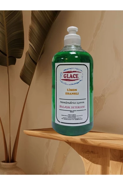 GLACE Sıvı Sabun 500ml 1 adet + Elde Yıkama Sıvı Bulaşık Deterjanı 500 ml 1 adet - 3