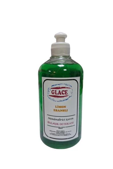 GLACE Elde Yıkama Sıvı Bulaşık Deterjanı 500 ml Limon Esanslı - 2