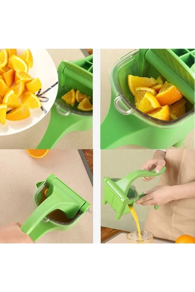 TİNEKE  Pratik Manuel Meyve Sıkacağı Plastik Narenciye Limon Portakal Nar Sıkacağı - 2