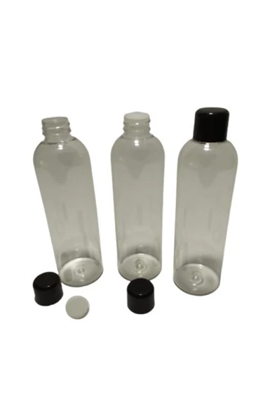 Smax 400 Ml Plastik Şeffaf Kolonya Şişesi Boş Şişe - 2