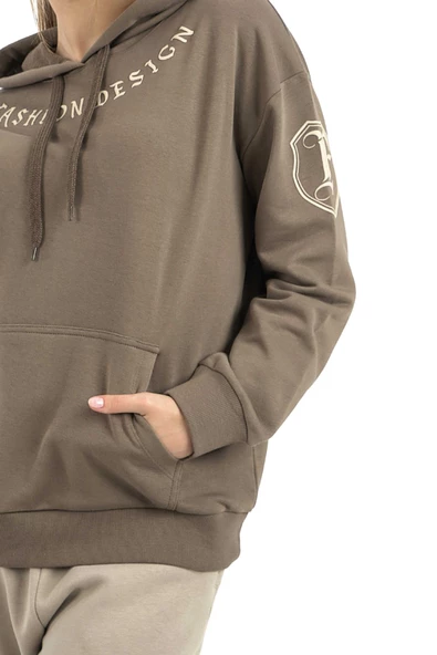 Joggy Kadın Sweatshirt 7934 - Resim 4