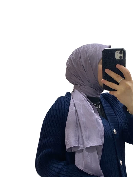 JAKARLI DİLİM DESENLİ ŞAL 1044 - 6
