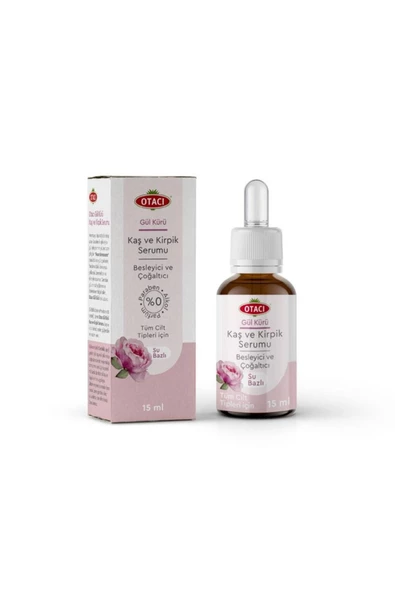 Otacı Gül Kürü Kaş Ve Kirpik Serumu 15 Ml