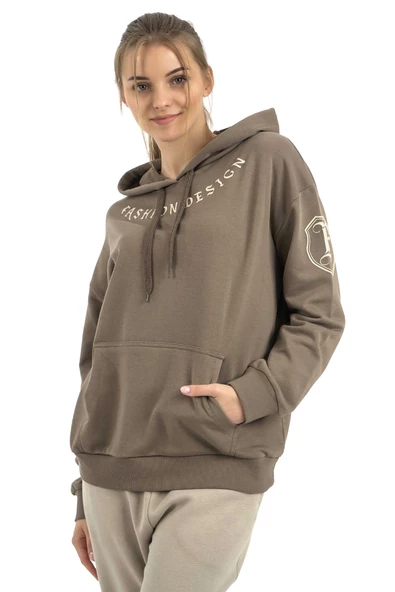 Joggy Kadın Sweatshirt 7934 - Resim 3