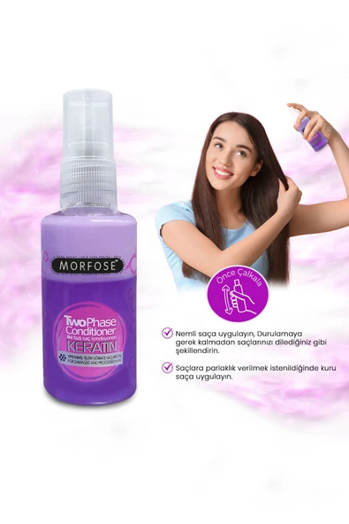 Morfose Keratin Fön Suyu Seyahat Boy 50 Ml. - 3