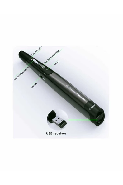 Lazer Kalem, Uzaktan Kumandalı Kalem Lazer İşaretleyici, Uzaktan Lazer İşaretleyici - 4