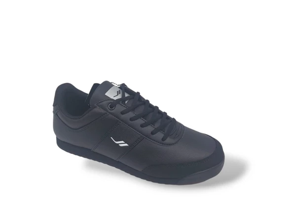 Lescon Flınt 3 Erkek Siyah Sneaker Spor Ayakkabı - Resim 2