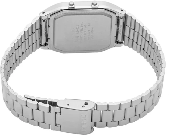 CASIO AQ-230A-7BMQ ANALOG-DİJİTAL DİKDÖRTGEN ERKEK KOL SAATİ - Resim 3