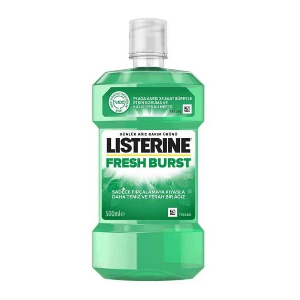 Listerine Fresh Burst Ferah Nane 500 ml Gargara