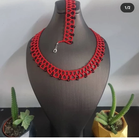 Kum Boncuk Kolye ve Bileklik - 2