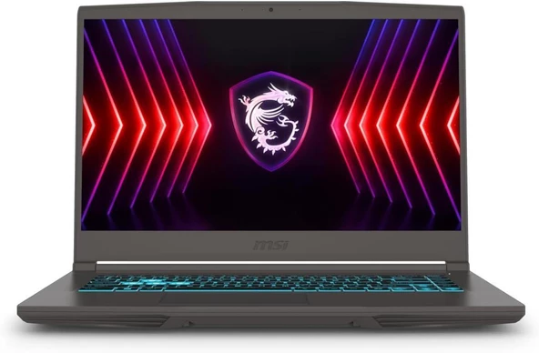 MSI Thin 15 B12VE-1625XTR i5-12450H 16 GB 512 GB SSD RTX4050 15.6" Full HD Gaming Laptop - 1