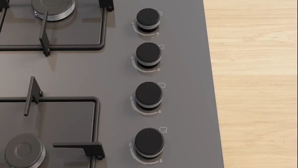 Bosch Serie 4 POH7C9P30O Wok Gözlü Ankastre Ocak - 2
