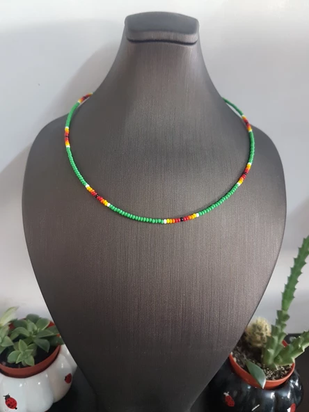 Kum Boncuk Kolye - 3