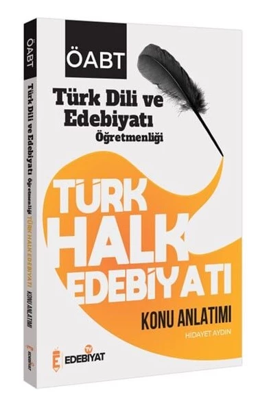 Edebiyat TV ÖABT Türk Dili ve Edebiyatı Türk Halk Edebiyatı Konu Anlatımı - Hidayet Aydın