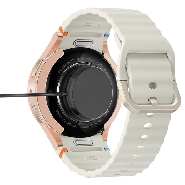 Samsung Galaxy Watch 7 44mm Uyumlu Kasa Ekran Koruyucu 360 Tam Koruma Kılıf Kapak - 9