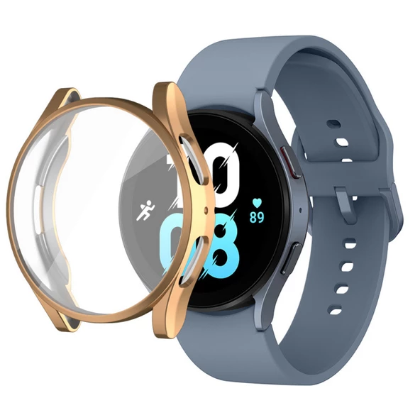 Samsung Galaxy Watch 7 44mm Uyumlu Kasa Ekran Koruyucu 360 Tam Koruma Kılıf Kapak - 10