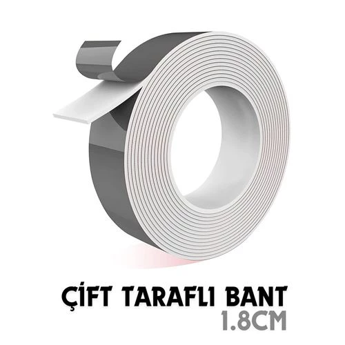 2 Metre Çift Taraflı Yapıştırıcı Bant Çivisiz Montaj